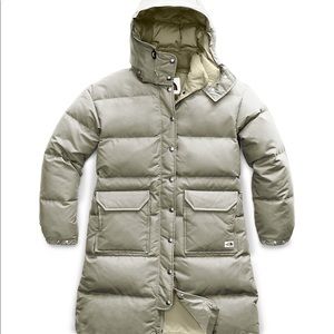 the north face sierra parka dove grey
